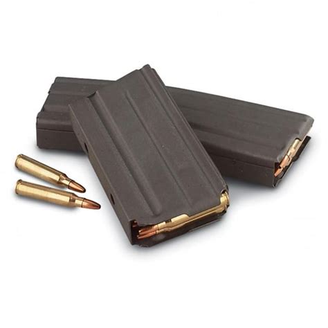 New Parkerized Steel Ar 15 M16 20 Round Mags 143916 Buyers