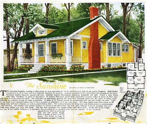 103 Best Images About Vintage Aladdin Homes Company Floor Plans Mail