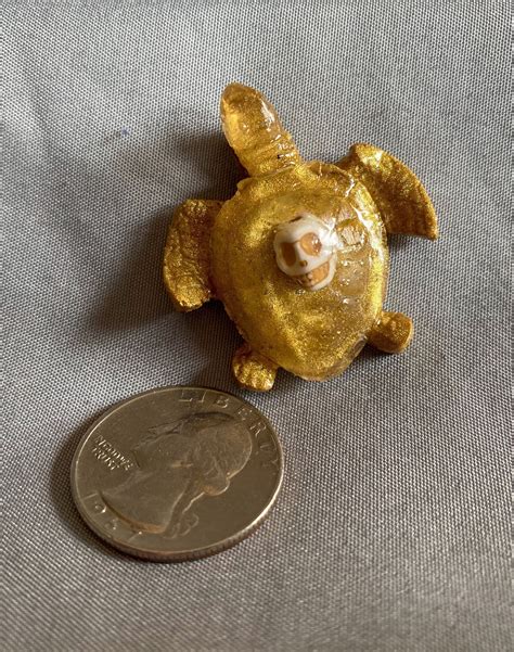 Resin Turtle Figurine Etsy