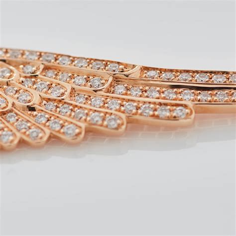 wings classic diamond bracelet in 18ct rose gold garrard