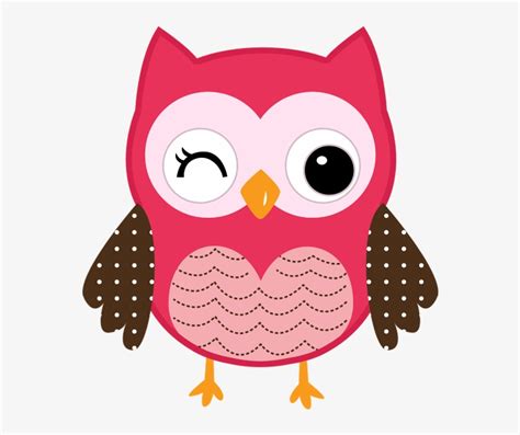 Owl Pink Png Cute Owl Png Transparent Png 640x640 Free Download
