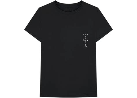 Travis Scott Cactus Jack Records T Shirt Black