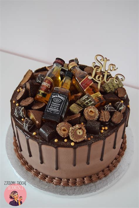 When you can send online birthday cake for husband with us, you can stay worried free. Drip cake with Whisky | Cake for husband, Drip cakes, 40th ...