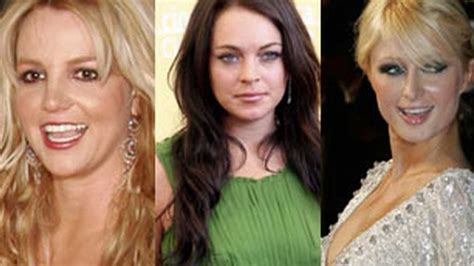 Britney Spears Paris Hilton Y Lindsay Lohan Las Tres Amigas Que