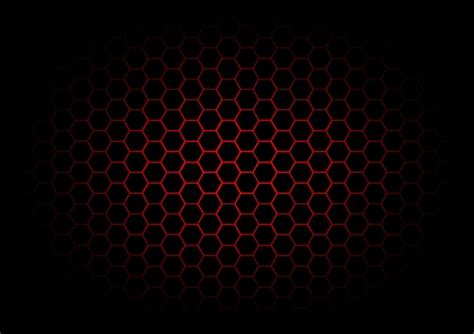 Premium Vector Abstract Hexagon Dark Red Background