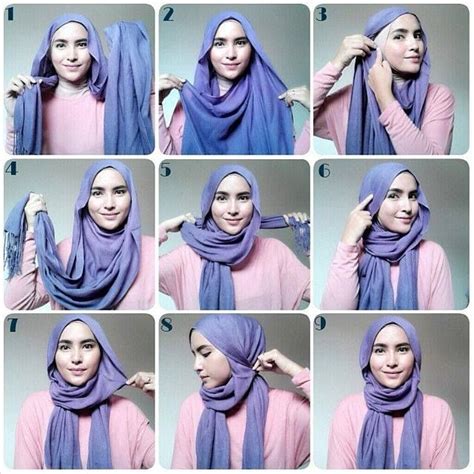 30 Hijab Styles Step By Step Style Arena Simple Hijab Tutorial