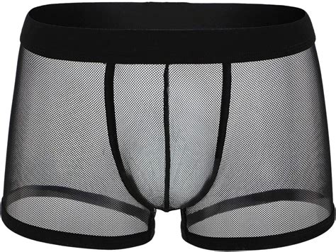 Sexy Underwear For Men Naughty For Sex Play Transparent U Bulge Pouch