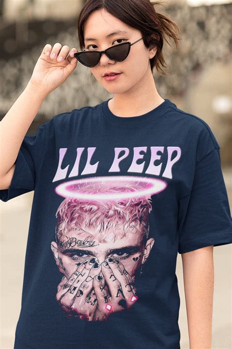 Lil Peep Tshirt Lil Peep Shirt Lil Peep Vintage Tshirt Rap Etsy