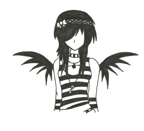 Emo Anime Drawings Free Download On Clipartmag