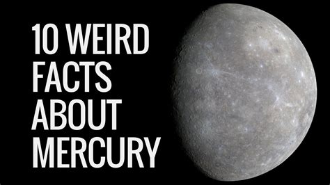 Interesting Facts About Mercury Weird Mercury Facts Things You Did