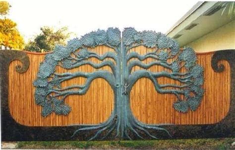 Amazing Tree Gate Design Ideas Home Design Garden And Architecture