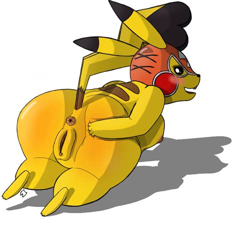 Rule 34 Anus Ass Big Butt Cleft Tail Cosplay Pikachu Epikkurf Female