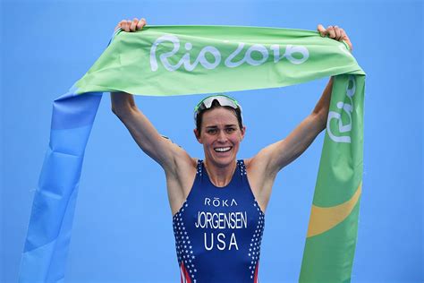 Krystina stadler and jason eagleston finished their first official ironman distance races in lake placid. Gwen Jorgensen Just Won America's First Olympic Triathlon ...