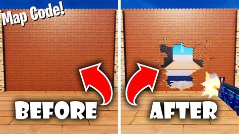 New Destructible Walls And First Person Map Fortnite Youtube