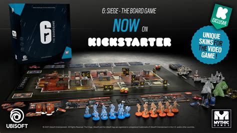 Rainbow Six Siege Board Game Now On Kickstarter Techraptor