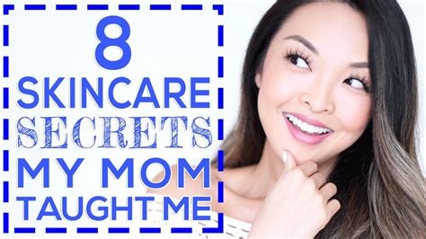 8 Skincare Secrets My Mom Taught Me Skin Care Skin Care Secrets