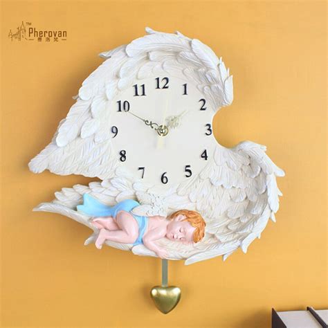 Buy Angel Clock Watch The Living Room Wall Decoration