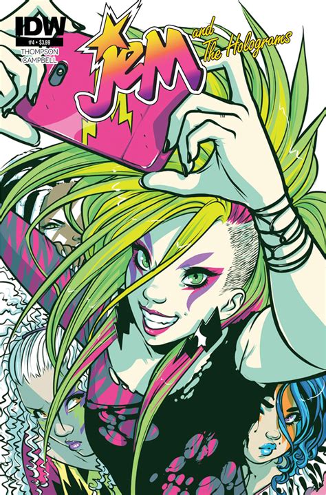 For other uses, see jem (disambiguation). Jem and the Holograms #4 | IDW Publishing