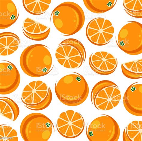 Ensemble Darrièreplan De Modèle Doranges Icônes De Collection Orange