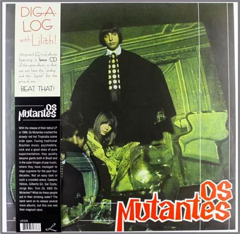 Lp Vinil Os Mutantes 1968 180g Lacrado Com Cd Importado Frete grátis