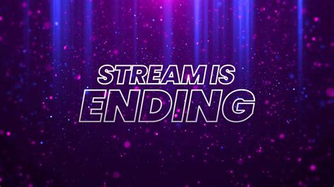 Stream Ending Stock Video Footage For Free Download