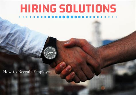 Hiring Solutions Recruiting Employees Effectively Medical