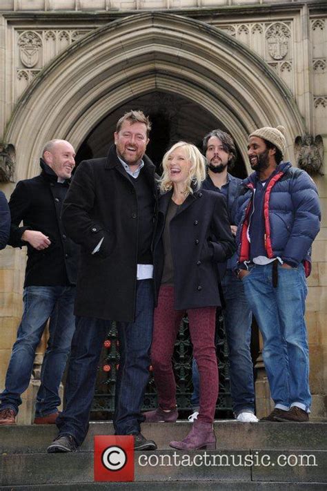 Elbow Outside Manchester Cathedral Where They Will Play In Concert Later Tonight 16