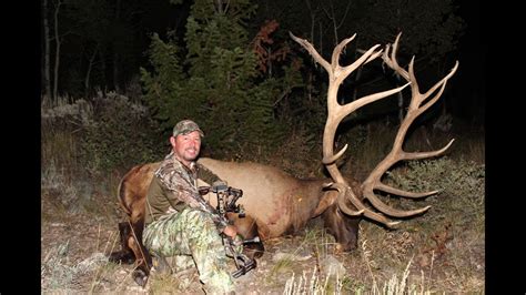 Giant Trophy Bull Elk Hunt Video White Peaks Youtube
