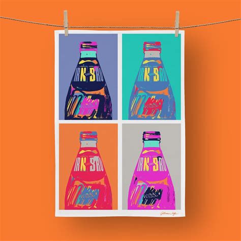 Pop Irn Bru Merchandise Range From Scottish Artist Gillian Kyle Scottish Artists Irn Bru