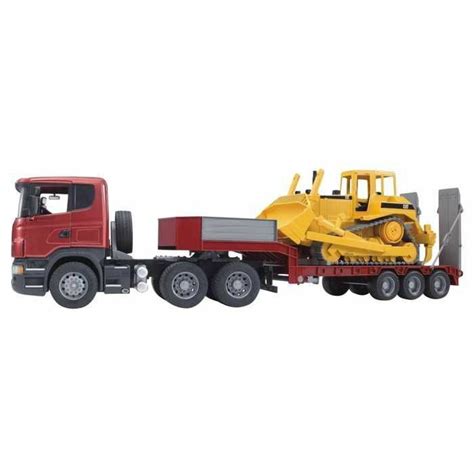 Other Toys Bruder Truck Scania Semi Trailer Bulldozer