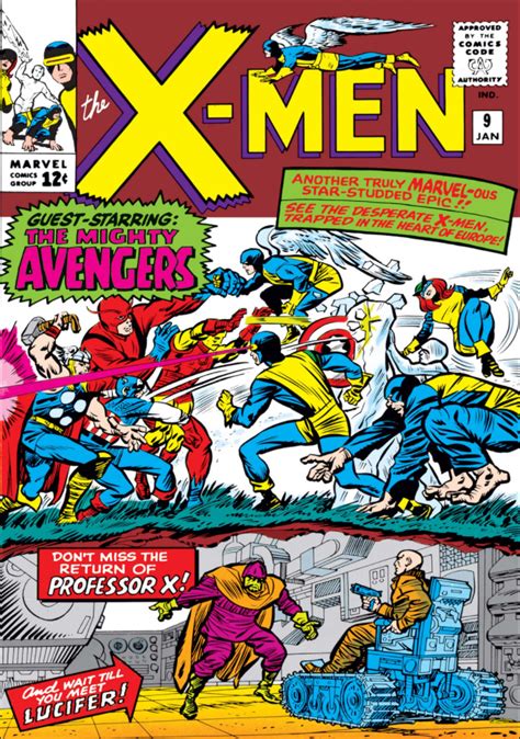 X Men Vol 1 9 Marvel Database Fandom Powered By Wikia