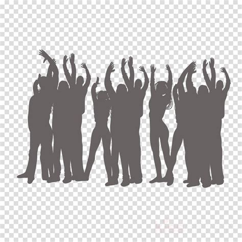 Crowd Silhouette Clip Art Images And Photos Finder