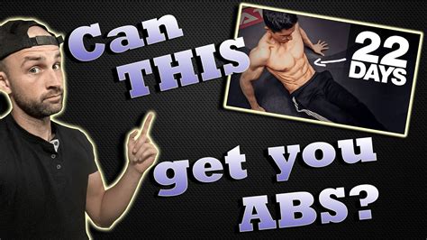 How To Get Abs Dude Tries To Get 6 Pack Abs 22 Days With Athlean X