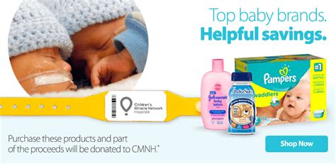I think you should buy them from amazon originally answered: Top Notch Material: Children's Miracle Network Pampers and ...