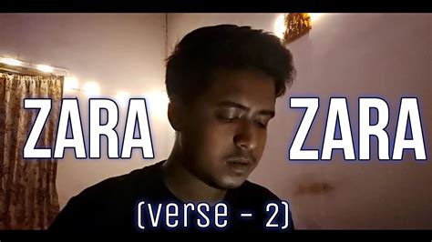 Zara Zara Unplugged Verse 2 Rajdip Youtube