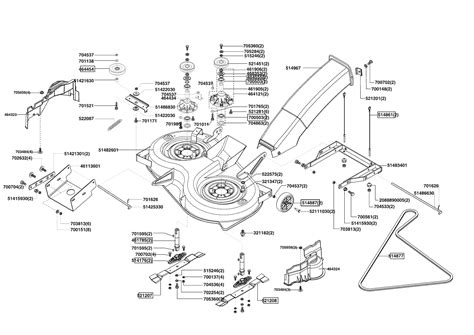 Ersatzteile Und Zeichnung Von Powerline Für Rasentraktor T 16 102 Hd