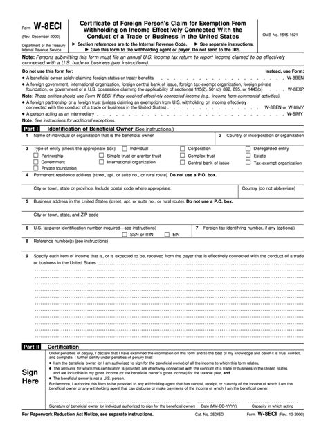 W 8eci Fillable Form Fill Out And Sign Printable Pdf Template