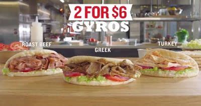 Two For 6 Gyros Deal Is Back At Arby S The Two For 6 Gyros Deal Is