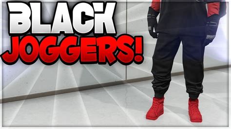 New How To Get And Save The Black Joggers 146 Gta 5 Black Joggers