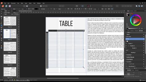 Affinity Publisher For Beginners Lecture1 16 Table Tool Affinity