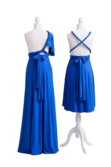 Buy Royal Blue Multiway Convertible Infinity Dress