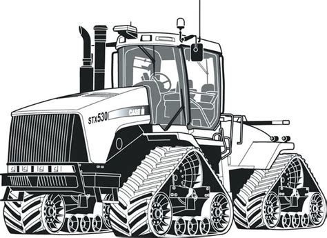Printable Tractor Coloring Pages Pdf For Kids