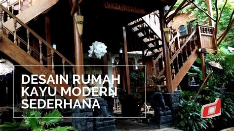 Dinding ini harus disatukan dengan kolom menggunakan angker. Property Investment Desain Rumah Kayu Modern Sederhana ...