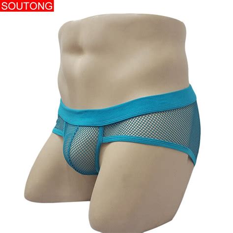Buy Mens Mesh Briefs Soutong Sexy Underwear