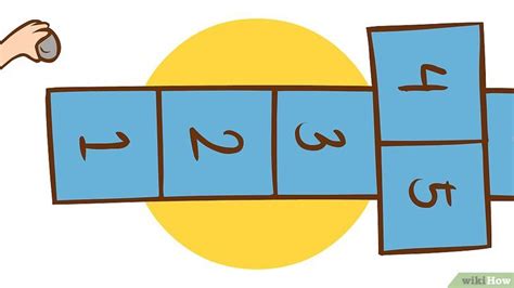 La secuencia numérica que se requiere para jugar a la rayuela anima a los niños a desarrollar el pensamiento lógico matemático. Cómo jugar a la rayuela: 9 pasos (con fotos) - wikiHow
