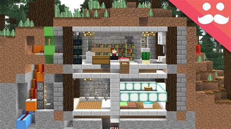 Minecraft Bunker Schematic