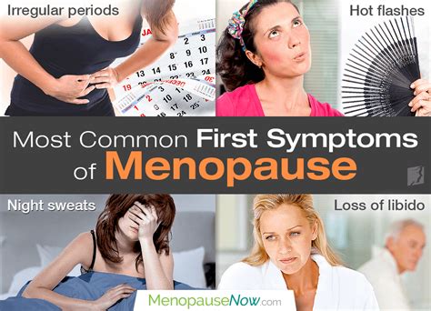 The First Symptoms Of Menopause