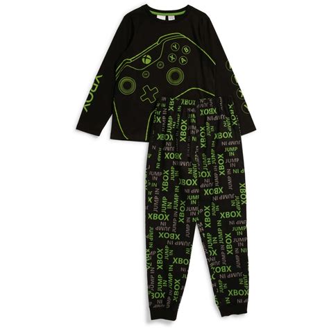 Xbox Boys Printl Pyjama Set Black Big W