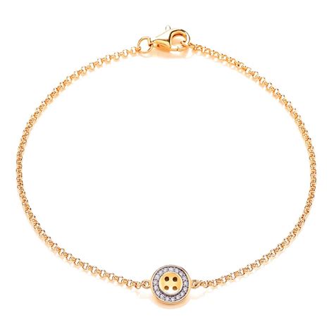 Ladies Bbt040 Bouton Button Bracelet Francis And Gaye Jewellers