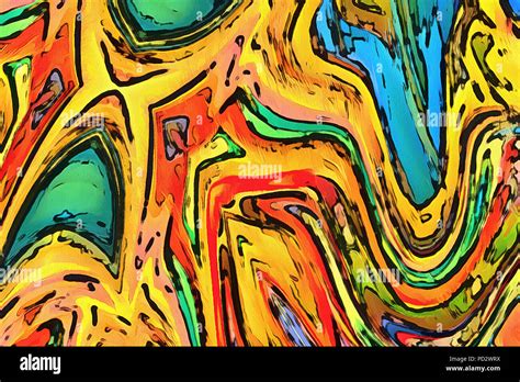 Modern painting wall art decor. Abstract drawing background. Design
